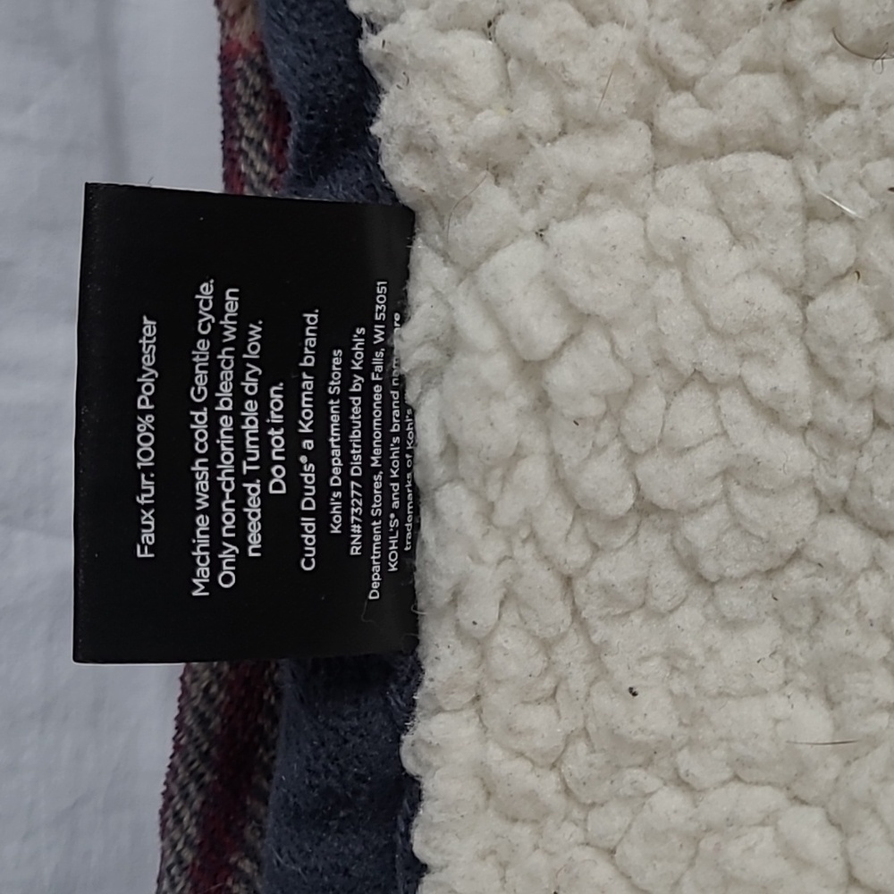 Cuddl Duds Plush to Sherpa Throw - Picture 4 of 5